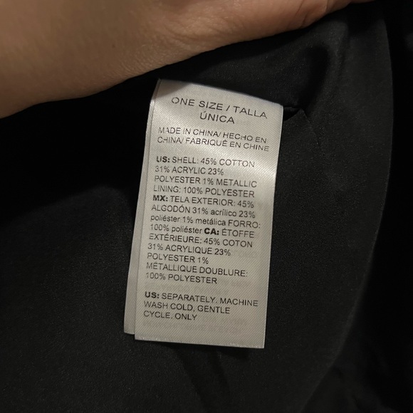 Chico’s Red Black Tweed Houndstooth Fringe Jacket Blazer 1P Office Wear  Holiday - Picture 9 of 12